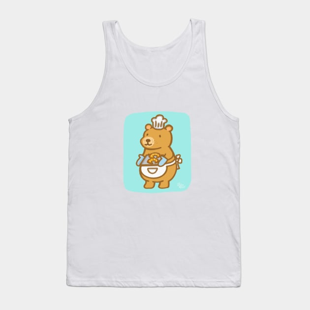 Maurice the Bear - Baker Tank Top by KatiaMart